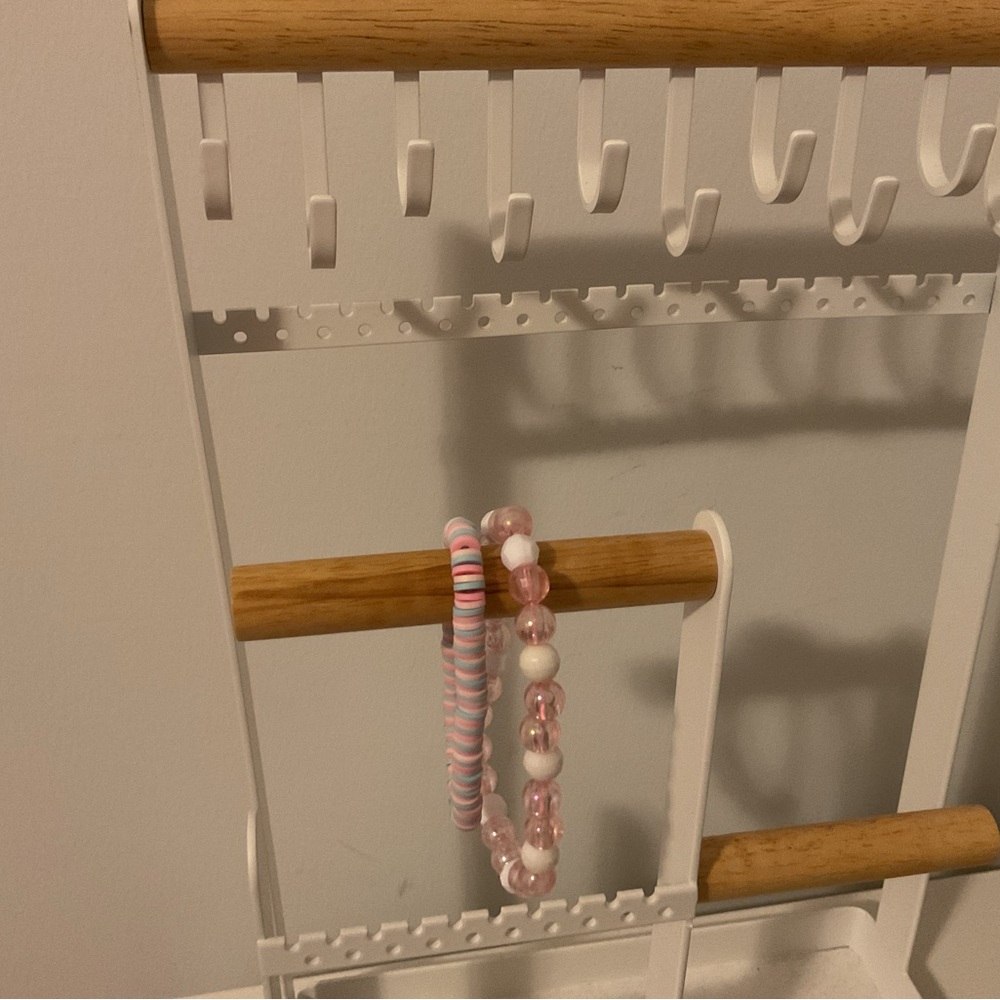 Pink, White, And Blue Cotton Candy Bracelet Bundle